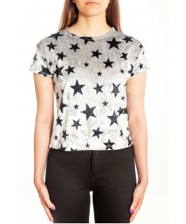 Tricou Dama Stelute Grey