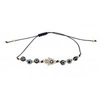 Brățară Hamsa cu Ochiul Răului – Protecție și Eleganță